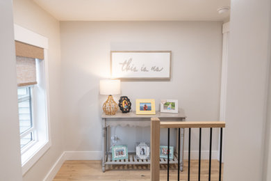 Example of a cottage hallway design in Other