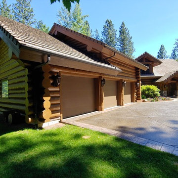 Hayden Lake Log Home