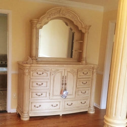 AICO Monte Carlo II Dresser and Mirror - Products