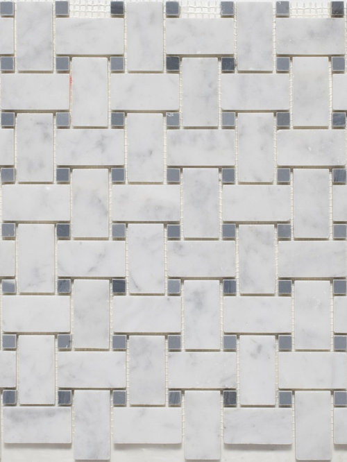 Basketweave Mosaic Tiles