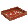 Vintage Inspired Coca-Cola Wooden Tray