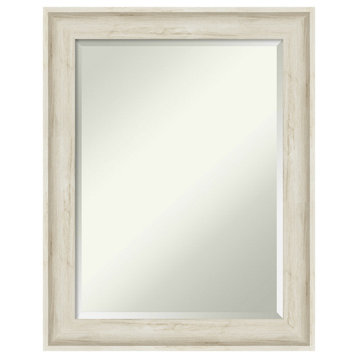 Regal Birch Cream Beveled Wall Mirror - 22.75 x 28.75 in.