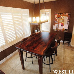 Reclaimed Wood Harvest Tables - Dining Tables