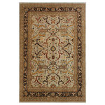 Bareens Designer Rugs - Boho Chic Ziegler Willena Gray Brown Hand-Knotted Wool Rug - 12'0'' x 15'2'' - Enhance the ambiance of your home with this magnificent Persian-influenced Turkish hand-knotted rug made by skilled artisans capable of creating the most exceptional vegetable dyes and hand-spun wool. This exquisite handmade rug is a one-of-a-kind Peshawar Kafkaz, otherwise identified as Chobi, Chobi Peshawar, Oushak, or Ziegler rug. These handmade rugs are crafted in Pakistan utilizing superior-quality wool imported from Australia, New Zealand, and Korea in two types of weaves: the Persian weave and the Mori weave. This rug is meticulously crafted by hand using the finest natural vegetable dyes extracted from local plants. The artisans use a blend of hand-spun local and fine merino wool, resulting in a rug with a compelling texture, higher lanolin content, and longer staple. The artisans occasionally incorporate natural or artificial silk into the pile to enhance specific motifs. The finished product is an awe-inspiring execution of flawless design and an understated palette that exudes elegance.