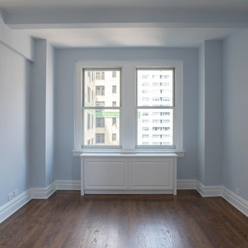 Custom Radiator Cover with Matching Baseboard / Moulding