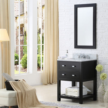Madalyn 24" Espresso Bathroom Vanity