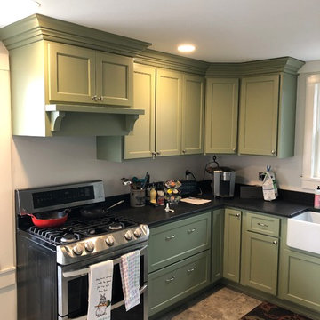 Custom Paint Farmhouse kitchen