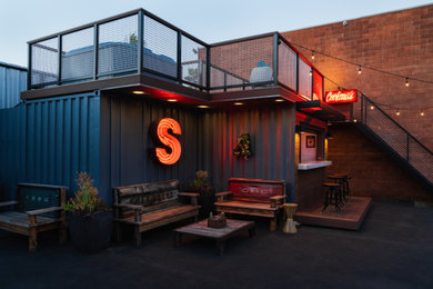 Shipping Container Bar