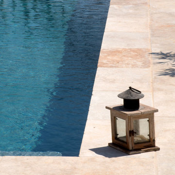 Jardin naturel aux lignes contemporaines