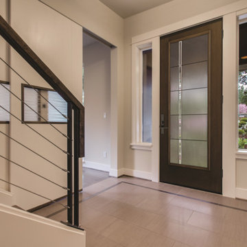 Fiber-Classic Mahogany door