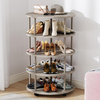 Tribesigns 5-Tier Rotating Shoe Rack for Entryway Bedroom Closet, Grey