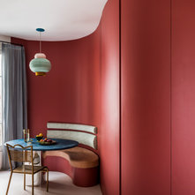Contemporary Dining Room by Batiik Studio