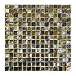 Illuvia Square Glass Tile Series - Radium - Tile