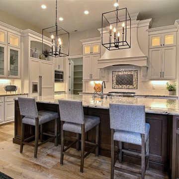 Kitchen Island Seating - The Genesis - Family Super Ranch with Daylight Basement