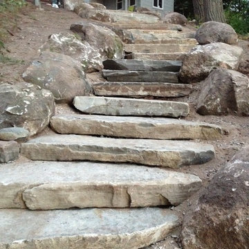 Stone steps