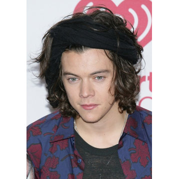 Harry Styles In Attendance For 2014 Iheartradio Music Festival, Sat Print