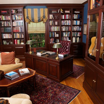 Purchase Residence Mahogany Library Millwork