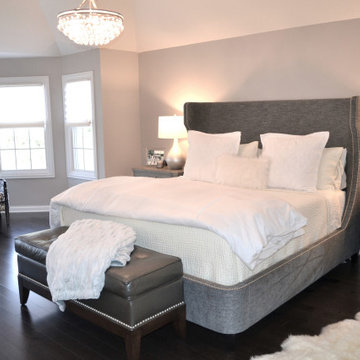 Master Bedroom with High Style