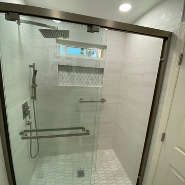 Modern bathroom remodel