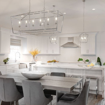 Massapequa White Kitchen