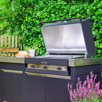 Modular outdoor kitchen, Ascot