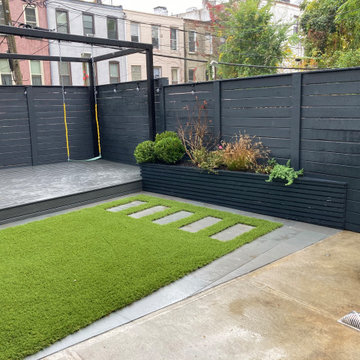 Bedstuy family backyard