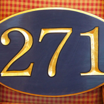 House Number Plaques