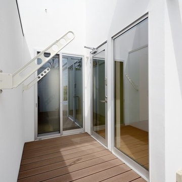 物干しスペース A-House