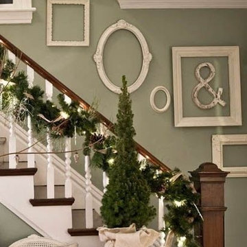 staircase wall decorating ideas