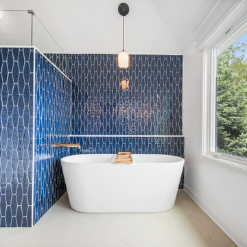 Three-Bathroom Remodel — Geist, Fishers, IN
