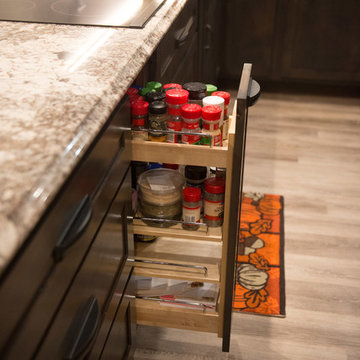 Woodsy Cabin Kitchen