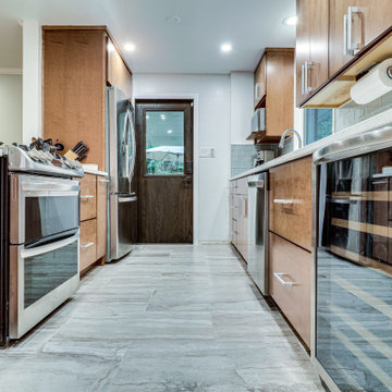 Mid-Century Modern Kitchen Design Alexandria, VA