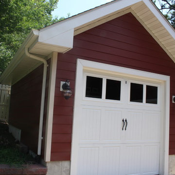 Countrylane Red James Hardie Siding | Kirkwood, MO 63122