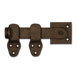 Dark Bronze Lockable 5" BoltLatch (50-420) - Door Locks