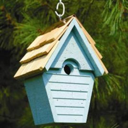 Wren House - Blue Eggshell - Birdhouses