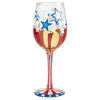 "Land of the Free" Wine Glass by Lolita