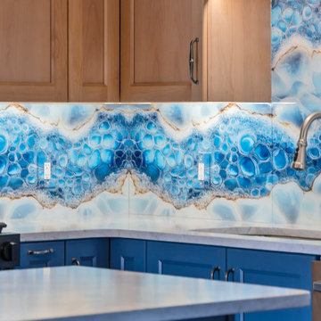 A Fun, Fresh Kitchen for a Multi-Generation Home