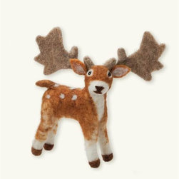 Wolly Woodlanders (Spotted Moose) - Decorative Objects And Figurines