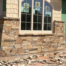 ledge stone veneer exterior