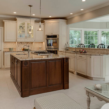 Custom Stone Backsplash