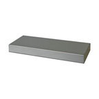 Stainless Steel Floating Shelf, 18"x10"x2.5"