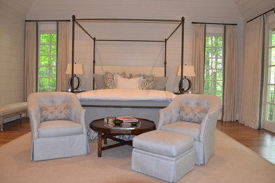 Inspiration for a craftsman bedroom remodel in Other