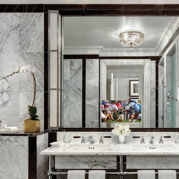 Electric Mirror Bathroom Design