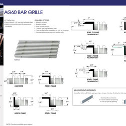 BAR GRILLES: AG60 - Registers Grilles And Vents