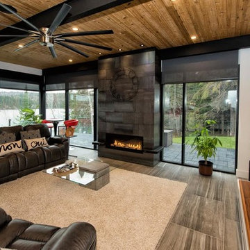 Sleek Industrial Living