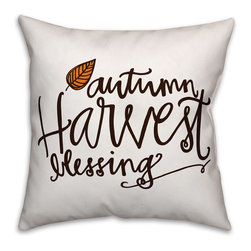 Autumn Harvest Blessing 16x16 Spun Poly Pillow - Products