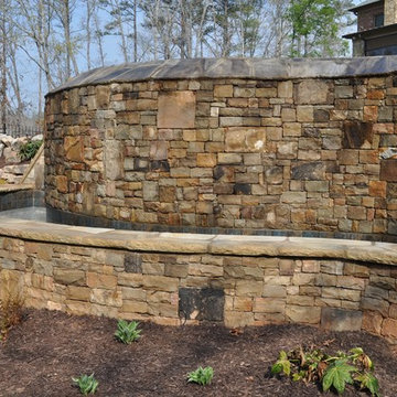 Roswell, GA Backyard Swimming Pool Retreat