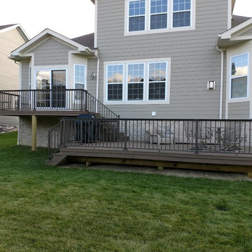 Westerville, OH, Multi-Level Deck