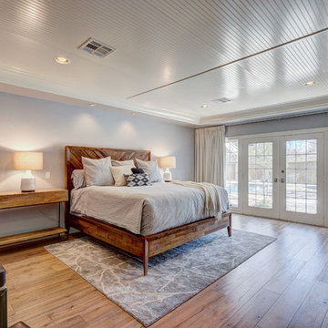 Industrial farmhouse style meets a Nichols Hills ranch