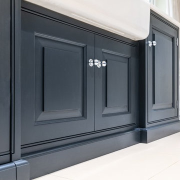 Luxury Blue Kitchen in Ongar